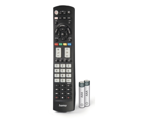 Hama 00221064 mando a distancia IR inalámbrico TV Botones