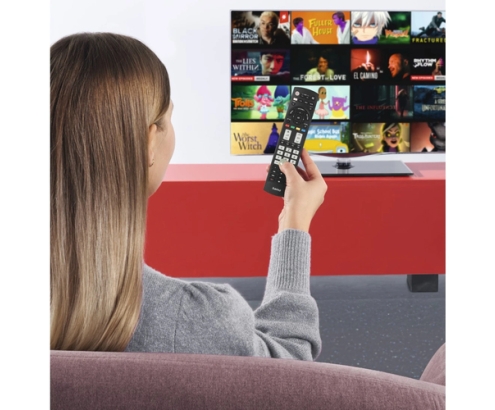 Hama 00221064 mando a distancia IR inalámbrico TV Botones