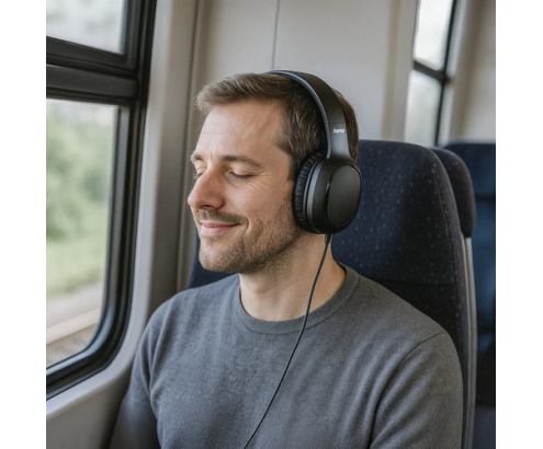 Hama Auricular «Fun C» de botón, Micrófono, Guía de cable en un lado, USB-C, Negro