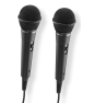 Hama Karaoke Negro Micrófono para karaoke