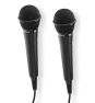 Hama Karaoke Negro Micrófono para karaoke