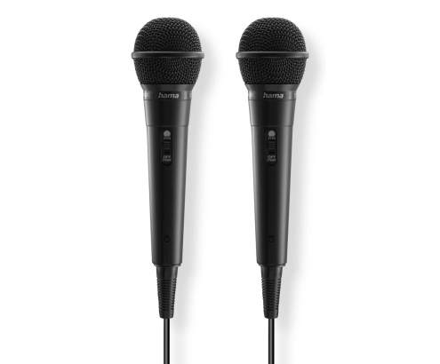 Hama Karaoke Negro Micrófono para karaoke