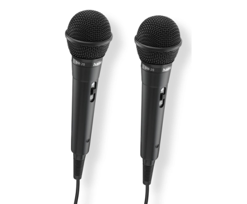 Hama Karaoke Negro Micrófono para karaoke