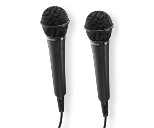 Hama Karaoke Negro Micrófono para karaoke