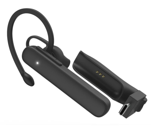 Hama MyVoice Station Auriculares Inalámbrico gancho de oreja Oficina/Centro de llamadas Bluetooth Negro