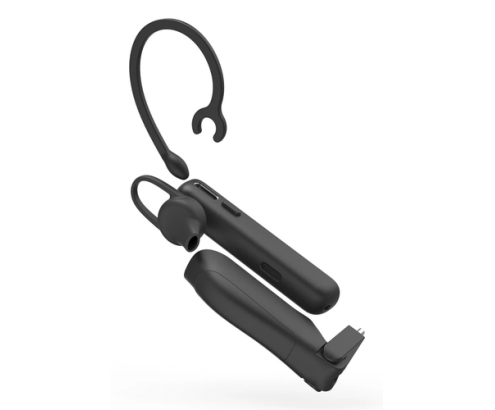 Hama MyVoice Station Auriculares Inalámbrico gancho de oreja Oficina/Centro de llamadas Bluetooth Negro