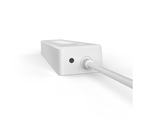 Hama | Regleta Inteligente WiFi con 4 enchufes y 4 USB (Enchufe múltiple sin hub/Gateway, con USB, 4 enchufes, con protección contra sobrecarga, Con
