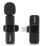 Hama Smart Wireless Negro Micrófono de corbata/solapa