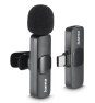 Hama Smart Wireless Negro Micrófono de corbata/solapa