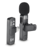 Hama Smart Wireless Negro Micrófono de corbata/solapa