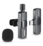 Hama Smart Wireless Negro Micrófono de corbata/solapa