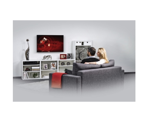Hama | Soporte de pared fijo para pantalla plana de 19
