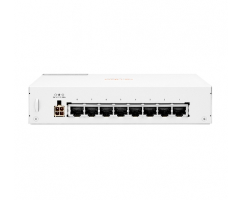 Hewlett Packard Enterprise Aruba Instant On 1430 8G Class4 PoE 64W No administrado L2 Gigabit Ethernet (10/100/1000) EnergÍ­a sobre Ethernet (PoE) Bla