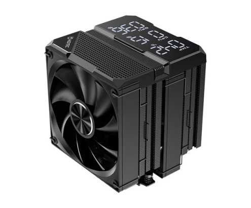 Hiditec DC40 PRO Procesador Refrigerador de aire 12 cm Negro 1 pieza(s)