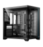 Hiditec H3 PRO Midi Tower Negro, Transparente