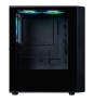 Hiditec V30 ARGB caja semitorre gaming spcc vidrio templado negro 