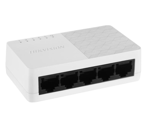 Hikvision DS-3E0505D-O switch Gigabit Ethernet (10/100/1000) Negro, Blanco