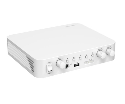 Hikvision DS-QAE0A60G1-VB amplificador de audio 2.0 canales Blanco