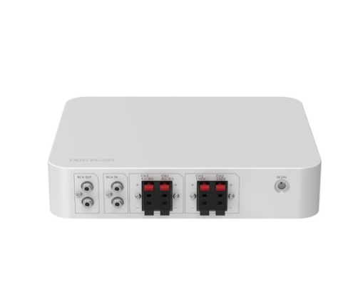 Hikvision DS-QAE0A60G1-VB amplificador de audio 2.0 canales Blanco