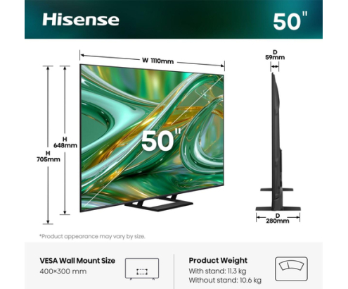 Hisense 65E8S 165,1 cm (65