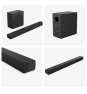 Hisense HS3100 altavoz soundbar Negro 3.1 canales 480 W