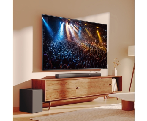 Hisense HS3100 altavoz soundbar Negro 3.1 canales 480 W