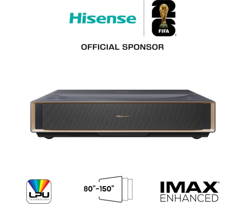 Hisense PT1 Proyector de alcance ultracorto UHD 4K (3840x2160) 3D Negro