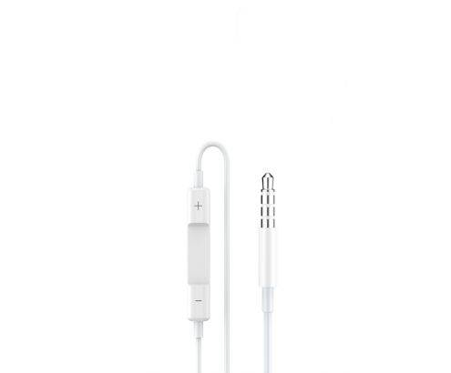 Home Serie Enjoy YEP-09W auricular con microfono blanco. Conexion Mini Jack 3.5mm. Control de Volumen