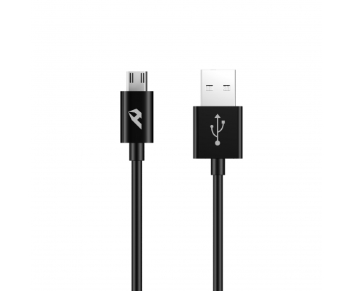 Home Serie Enjoy YCB-01-MB cable USB 1m 2.0 USB A Micro-USB A Negro