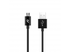 Home Serie Enjoy YCB-01-MB cable USB 1m 2.0 USB A Micro-USB A Negro