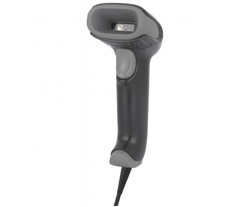 Honeywell Voyager 1470G2D-2USB-R lector de código de barras Lector de códigos de barras portátil 1D/2D Negro, Gris