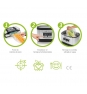 HORNO DE AGUA LAICA SOUS VIDE TEMPERATURA PROGRAMABLE CAPACIDAD 8L PROGRAMABLE 10 MIN 72 HORAS NEGRO SVC200