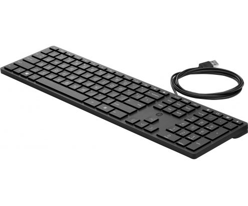 Hp 320K teclado usb interruptor mecanico negro