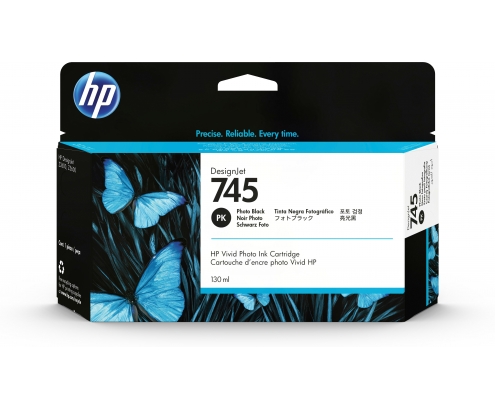HP 745 cartucho Original Rendimiento estándar Foto negro