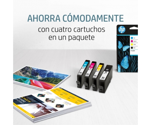 Hp 903 Pack 4 Cartuchos de tinta original multipack 