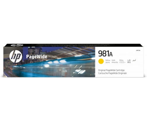 HP 981A cartucho Original Rendimiento estándar Amarillo