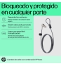 HP Bloqueo de cable con combinación Nano