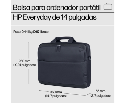 HP Bolsa para ordenador portátil Everyday de 14 pulgadas