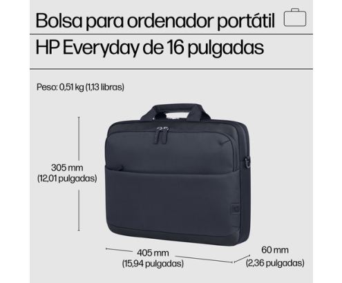 HP Bolsa para portátil Everyday de 16 pulgadas