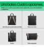 HP Bolso de mano de mochila para ordenador portátil convertible de 14 pulgadas