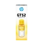 HP Botella de Tinta Original GT52 amarilla