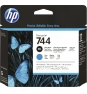 HP Cabezal de impresión DesignJet 744 negro fotográfico/cian