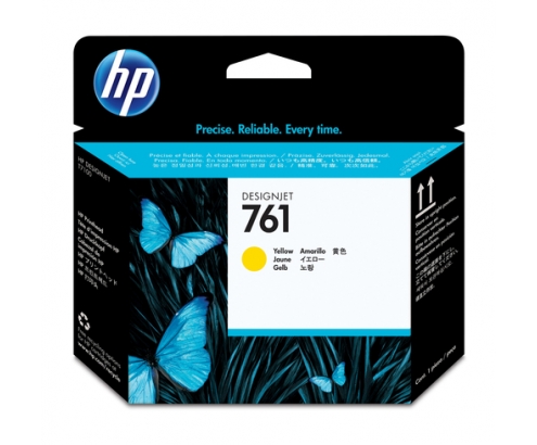 HP Cabezal de impresión DesignJet 761 amarillo