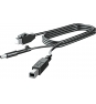 HP Cable de alimentación USB para L7014 3 m Negro