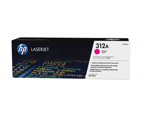 HP Cartucho de tóner 312A magenta para LaserJet