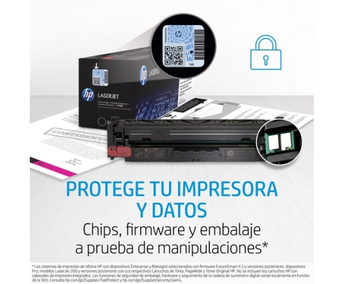 HP Cartucho de tóner 312A magenta para LaserJet
