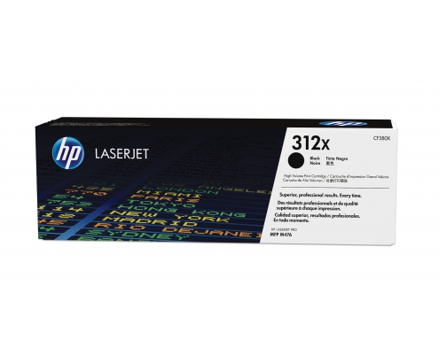 HP Cartucho de tóner de alta capacidad 312X negro para LaserJet