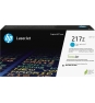 HP Cartucho de tóner Original LaserJet 217Z de ultra alta capacidad cian