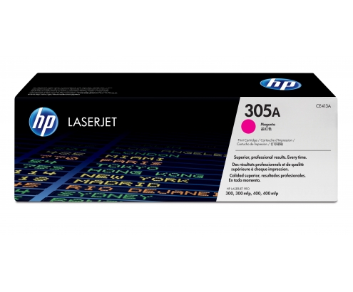 HP Cartucho de tóner original LaserJet 305A magenta