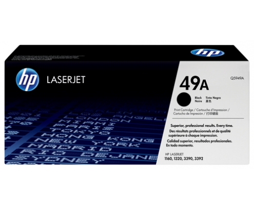 HP Cartucho de tóner original LaserJet 49A negro